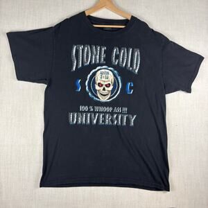 Vintage Stone Cold University Steve Austin Class of 3:16 WWF XL Shirt
